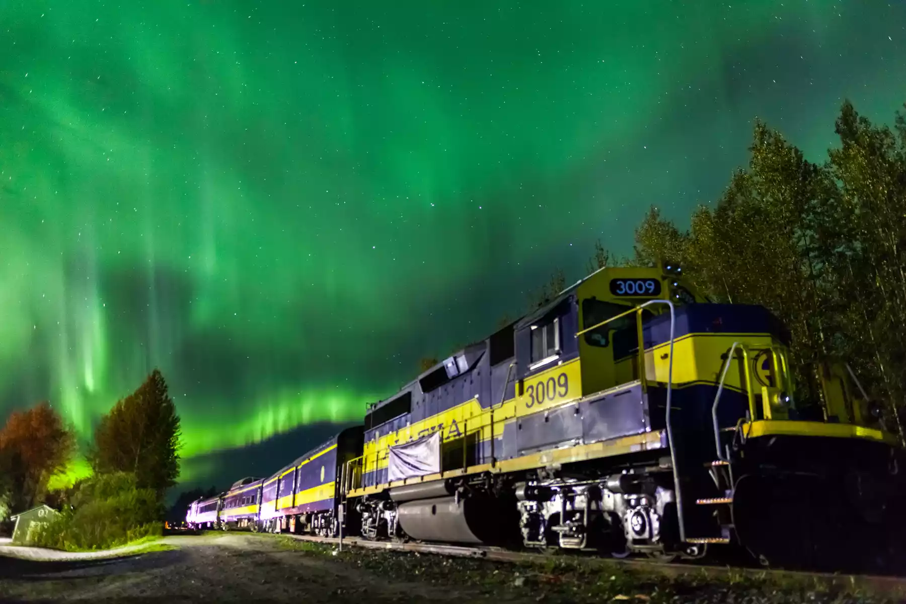 Northern Lights Alaska Train Tours Northern Lights Alaska Train Tours