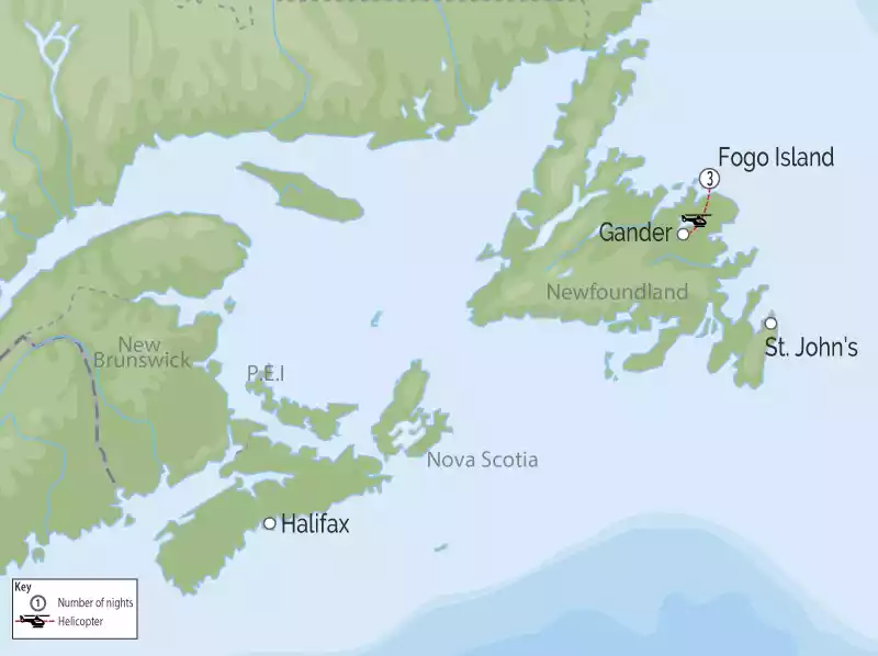 Fogo Island Inn Luxury Inn At the Edge of the Earth Map