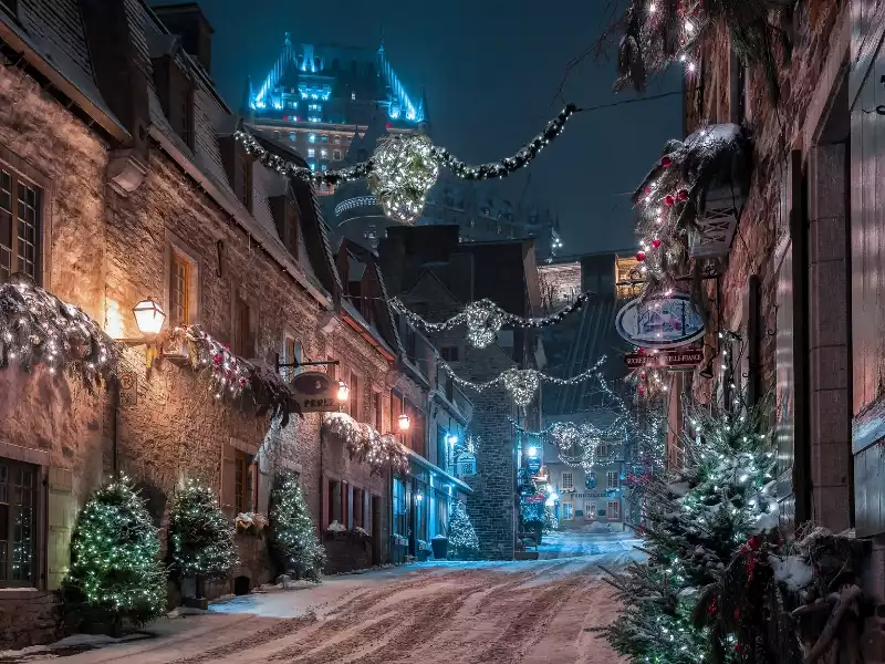 Montreal Quebec City by Rail Winter Splendors 2