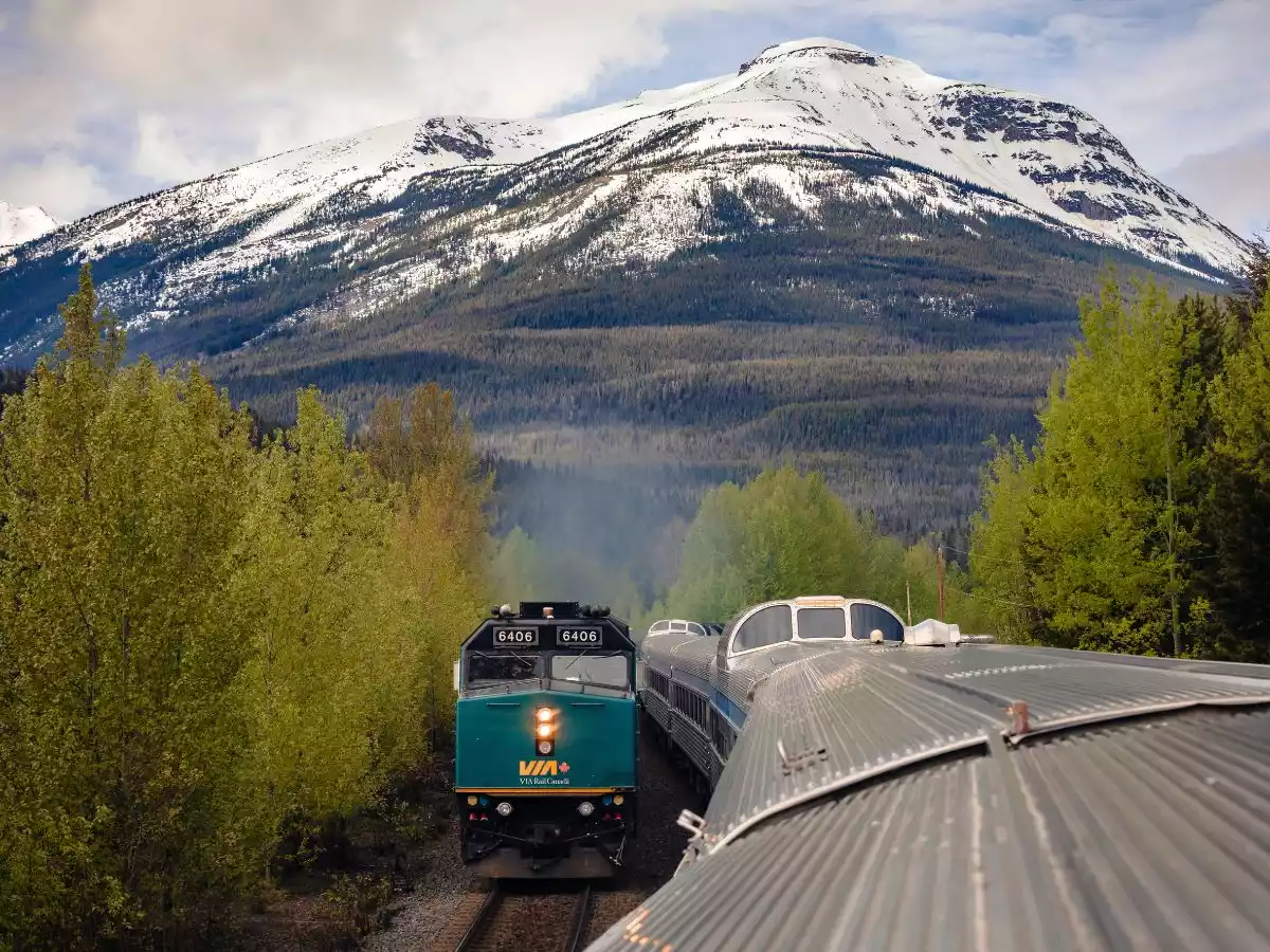 VIA Rail trains